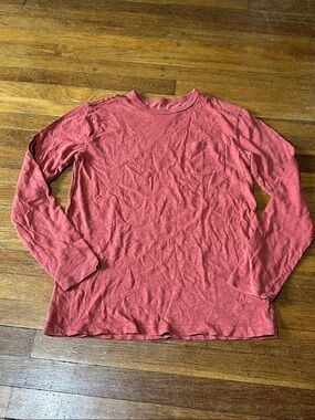 Crewcuts Boy’s Light Brick Red Long Sleeve Tee, Sz XL (12/14)